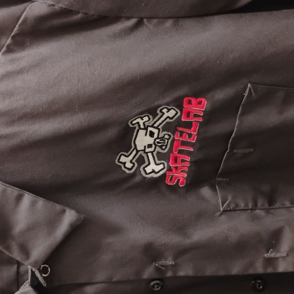 Skate Lab dickies button up work shirt new no tags given when bought at the Lab - Picture 8 of 11
